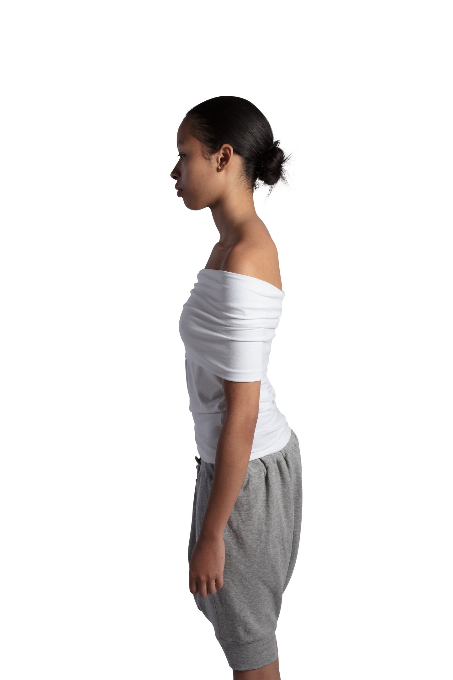 Athena short sleeve white