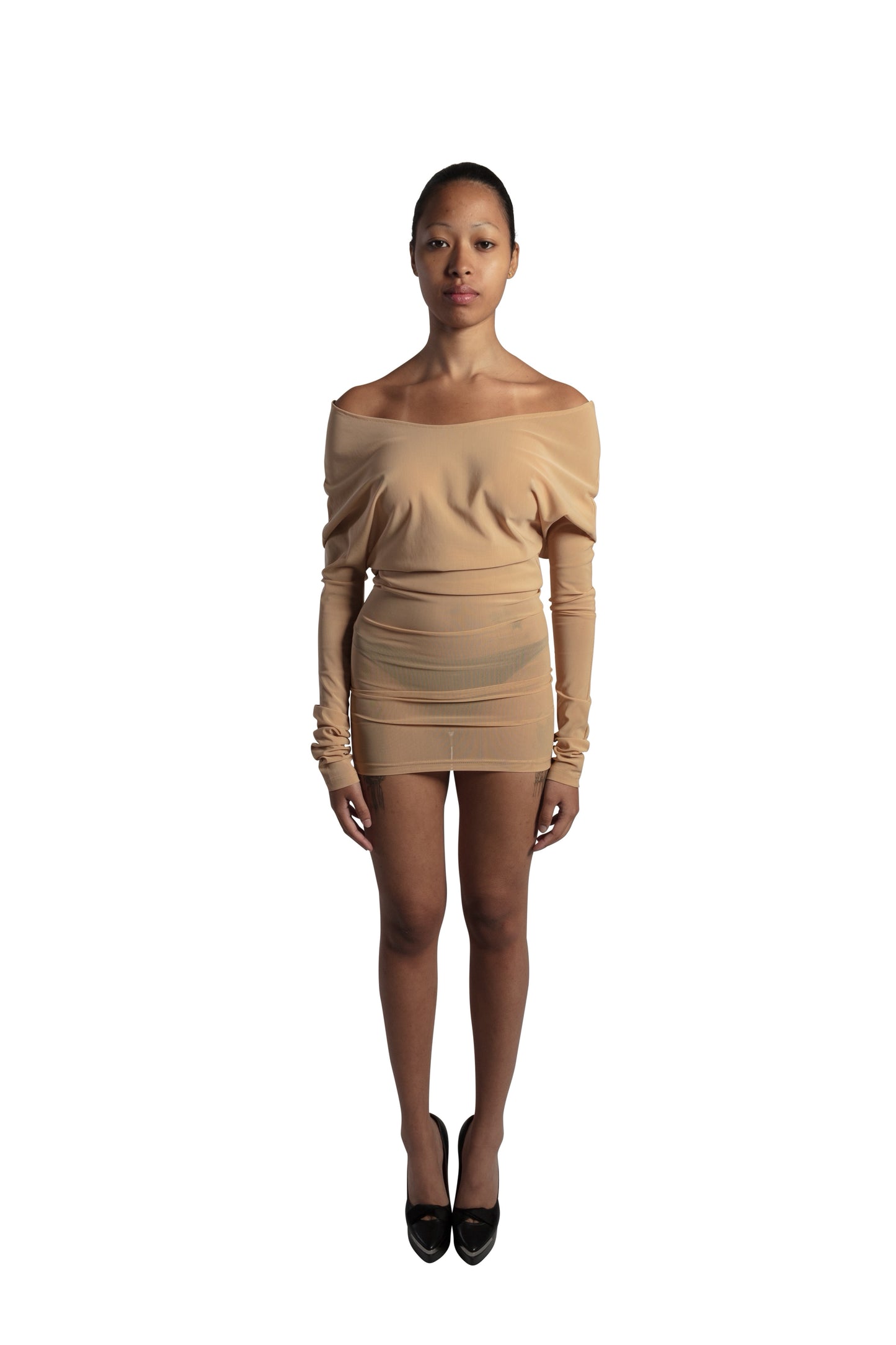 Alexie blouse/dress power mesh