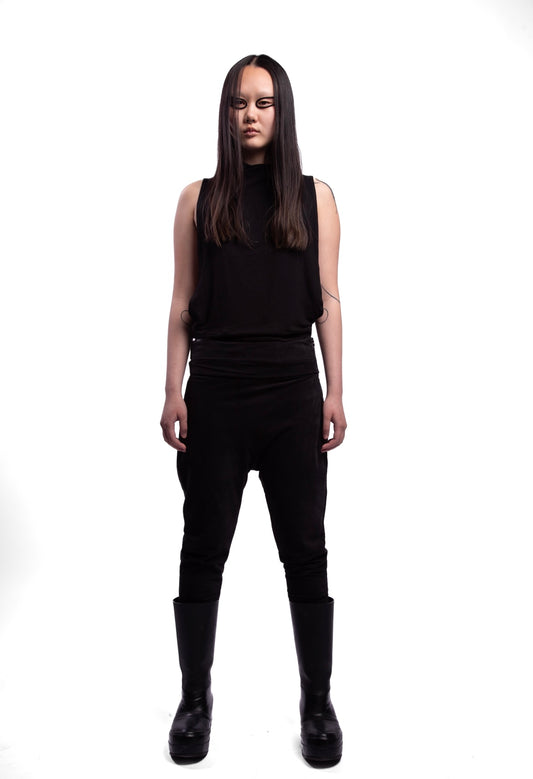 Rex trousers black suede