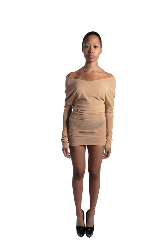 Alexie blouse/dress power mesh